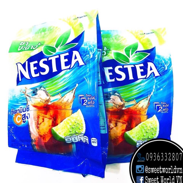 Bột pha trà chanh Nestea (234g) - Thái Lan