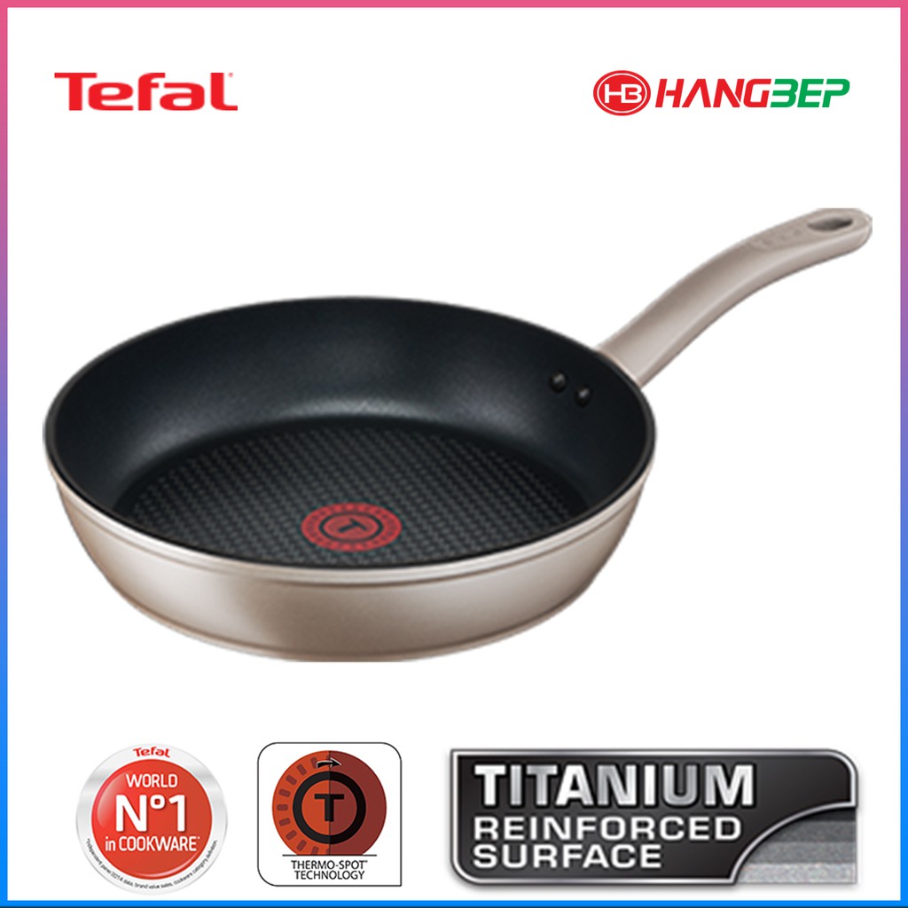 Chảo chiên chống dính đáy từ Tefal Sensation