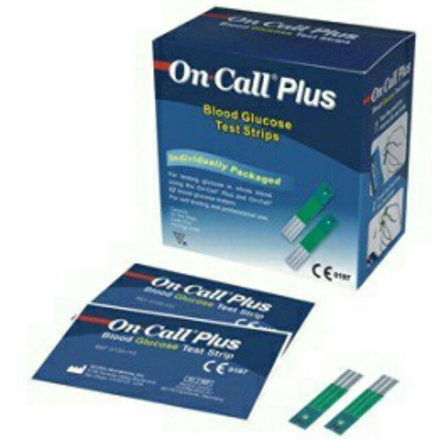 Que thử đường huyết On Call Plus , On Call EZII( 25 que)