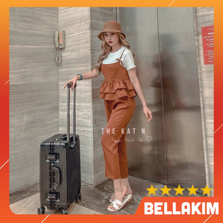 Set voan phối cam tây siêu xinh Hàng đẹp y hình