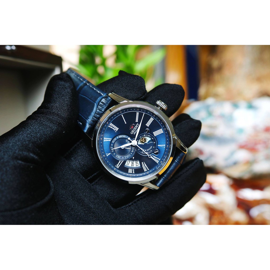 Đồng Hồ ORIENT SUN AND MOON GEN 3 BLUE SAK00005D0