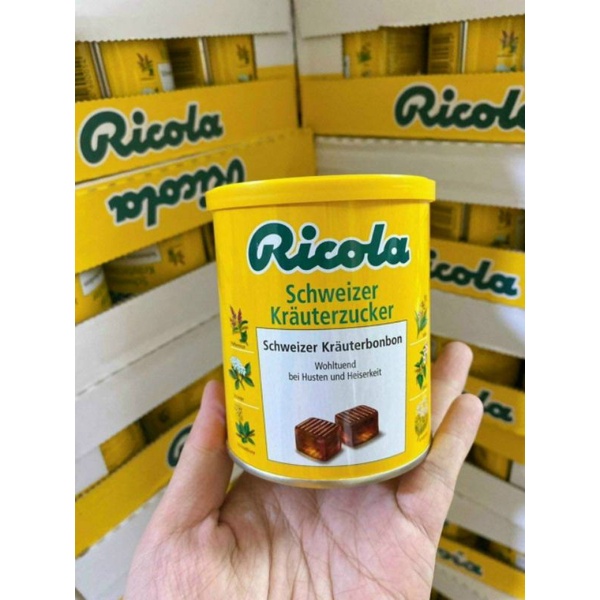 Kẹo ngậm ho thảo mộc ricola Đức