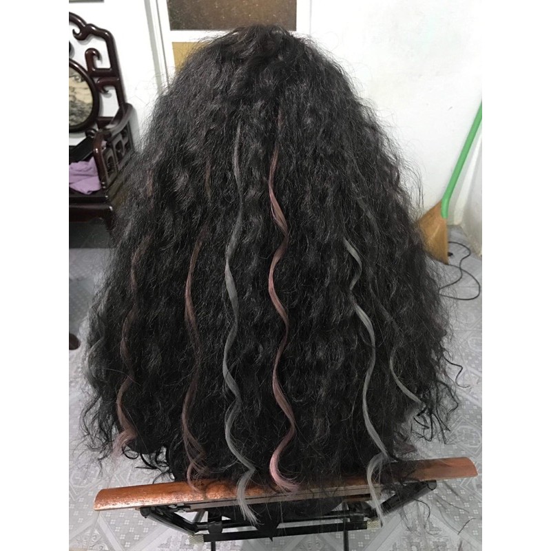 TÓC LIGHT NỐI MÀU XÁM KHÓI