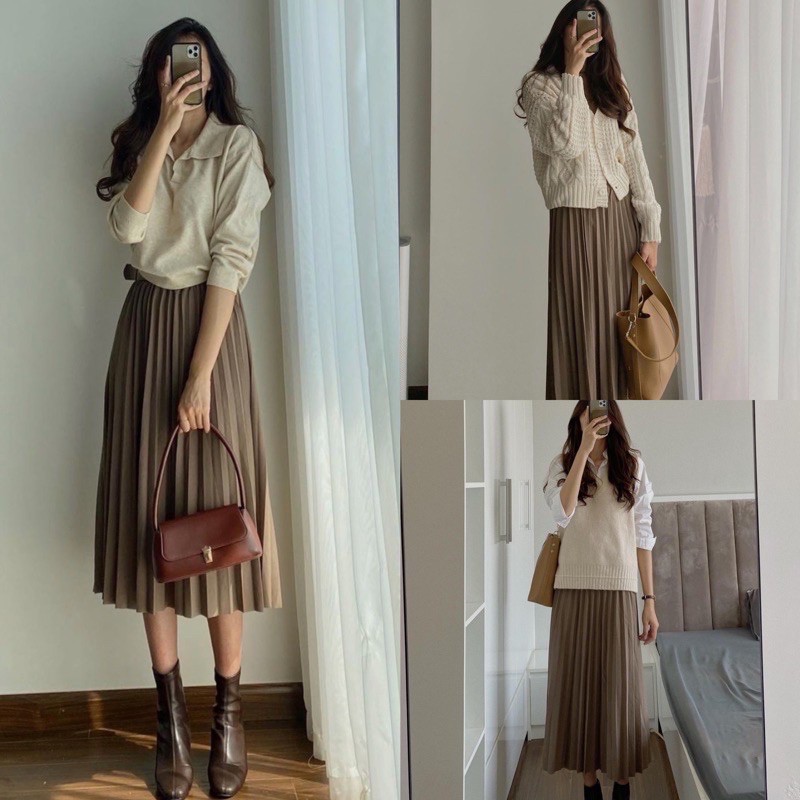 Chân váy midi nhiều màu | BigBuy360 - bigbuy360.vn