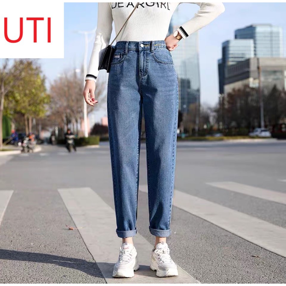 QUẦN JEAN NỮ LƯNG CAO KIỂU QUẦN BAGGY JEAN NỮ ĐỦ MÀU ĐỦ SIZE LAI CUỐN SIÊU PHONG CÁCH UTI CỰC CÁ TÍNH