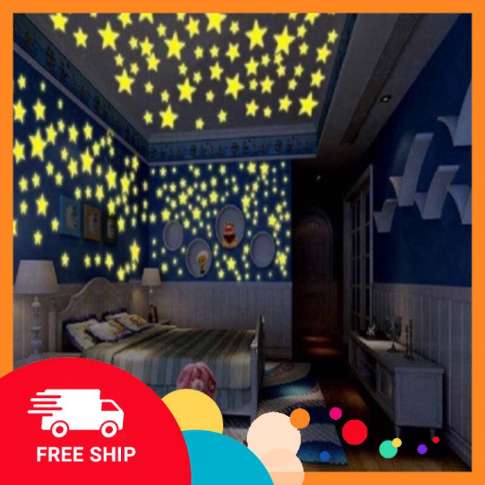 <FREE SHIP> FREESHIP100 ngôi sao phát sáng cực đẹp, cho không gian sống thêm lung linh,huyền ảo GIÁ TỐT CHỈ CÓ TẠI TIỆN 