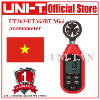 UT363/363BT máy đo vận tốc gió mini cầm tay Uni-T hàng chính hãng