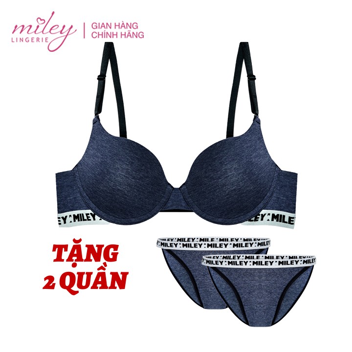 [MUA 2 GIẢM THÊM 5%]Bộ Đồ Lót Melange High-cut Sporty Chic Miley Lingerie BRC -FCB01 | BigBuy360 - bigbuy360.vn