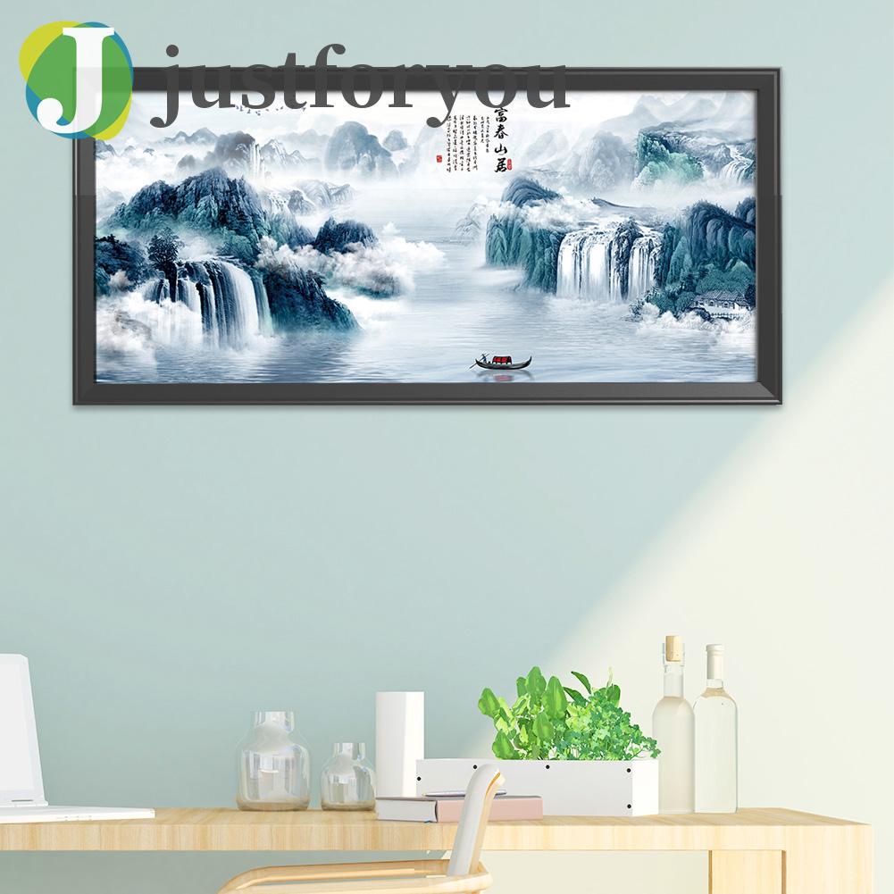 Bộ Tranh Thêu Chữ Thập Họa Tiết Phong Cảnh 11ct Trang Trí Nhà Cửa Diy