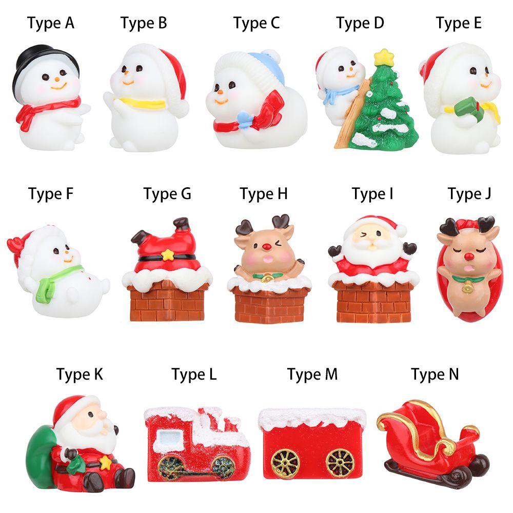 ZAIJIE24 Xe Lửa Mini Có Đèn Led Trang Trí Giáng Sinh