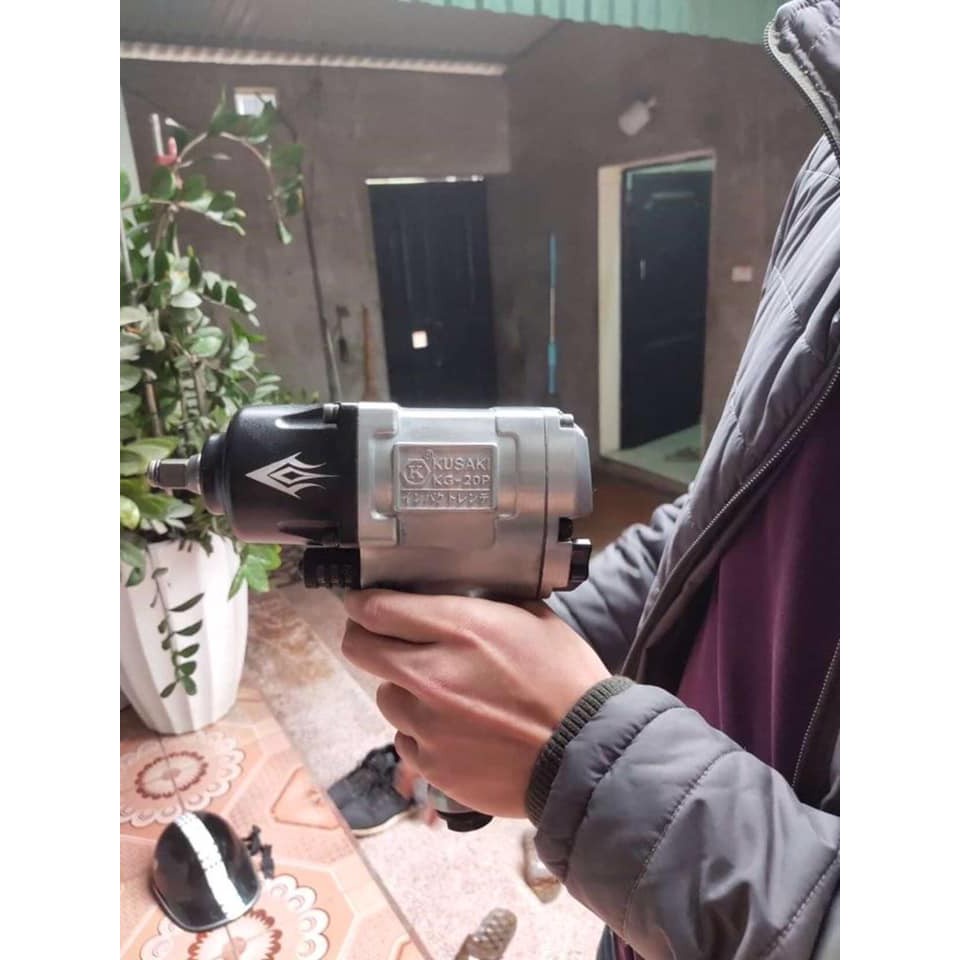 Súng vặn bu lông KUSAKI KG20P ALONGTOOL mở ốc 1/2 trục bánh xe ga