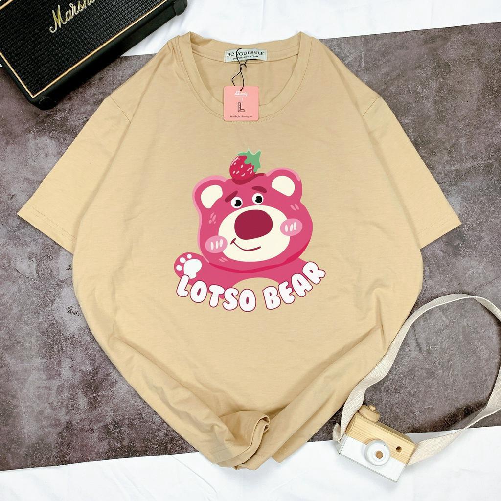 Áo thun tay ngắn Be Yourself unisex size M L XL - Lotso Bear