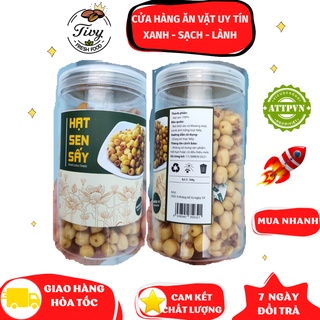 Hạt sen sấy giòn ăn liền ăn vặt Tivy healthy