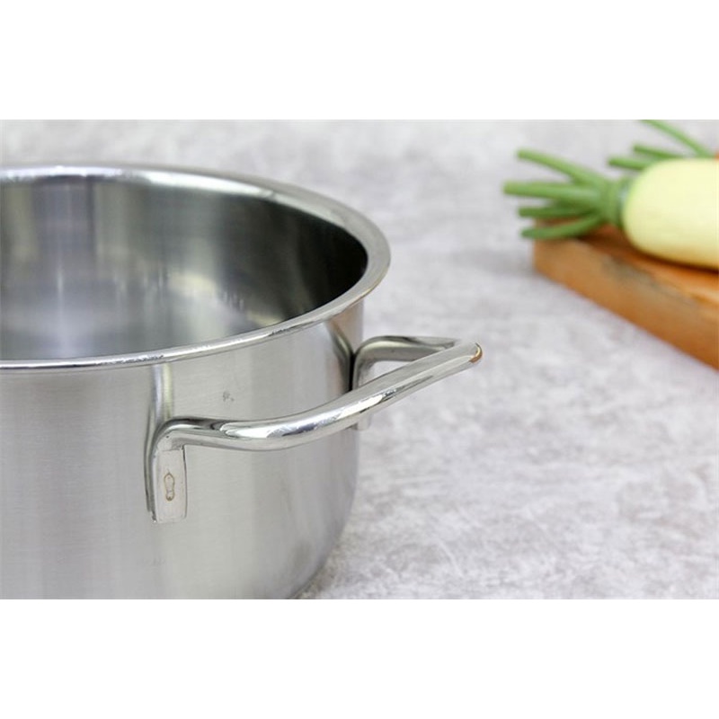 Nồi inox 3 đáy Fivestar Nắp Kính Size 24cm, 22cm, 20cm, 18cm, 16cm Đun được bếp từ