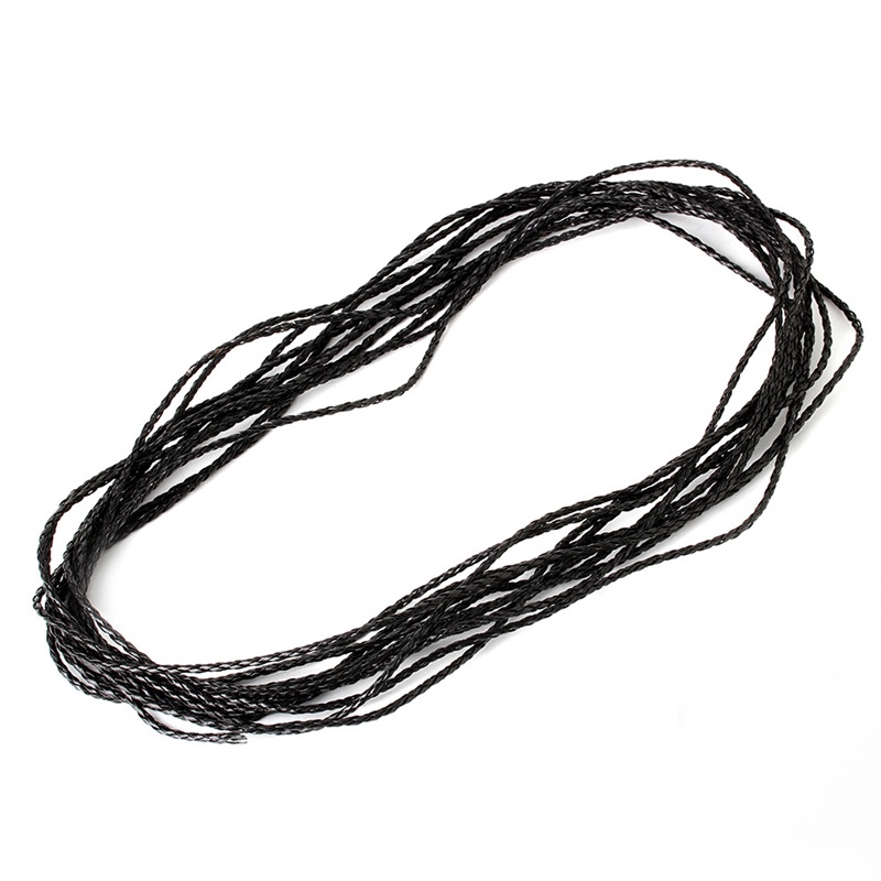 Dây Da Bện 9M 3MM Làm Trang Sức Chuyên Dụng