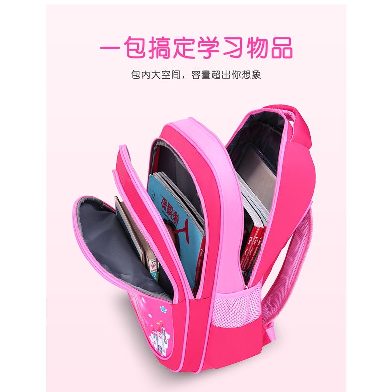 Ba Lô Đi Học Siêu Nhẹ In Họa Tiết Hoạt Hình Dễ Thương Cho Bé Mẫu Giáo Scho