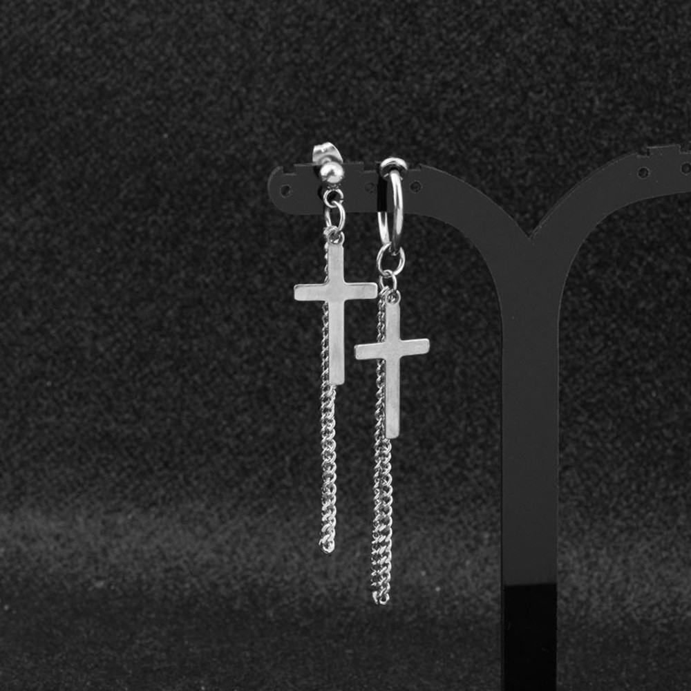 Khuyên Tai Thép Không Gỉ Cá Tính Dành Cho Nam