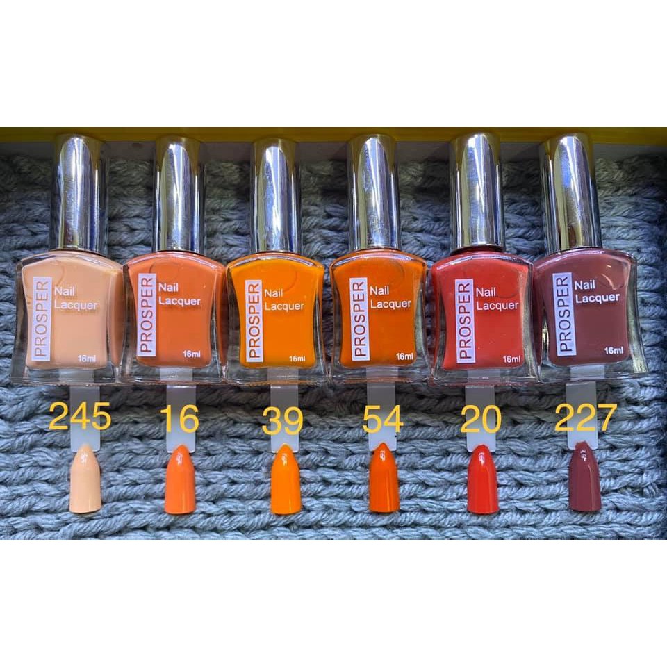 Sơn móng tay Silver 16ml Bảng 2