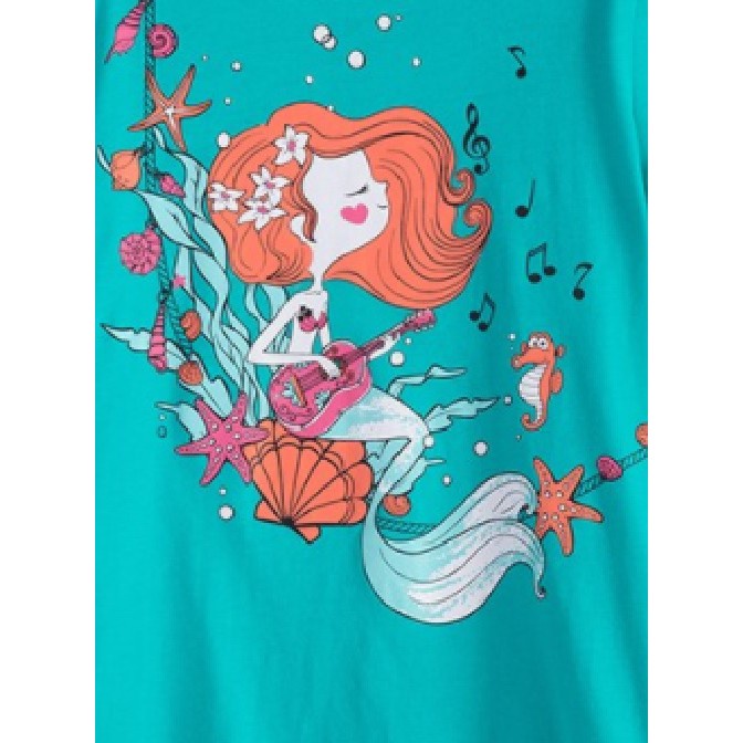 Áo Thun Bé Gái M.D.K Mermaid T-shirt M.D.K - chất liệu cotton mềm mại, thoáng mát