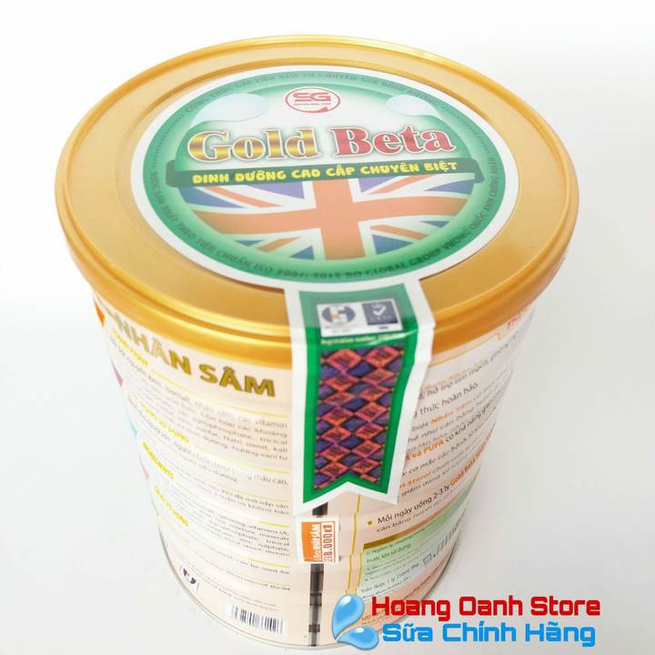 GOLD BETA NHÂN SÂM 900g - Sữa dành cho NGƯỜI GIÀ PHỤC HỒI SỨC KHỎE - Dành cho người già - Tiểu đường 900g | BigBuy360 - bigbuy360.vn