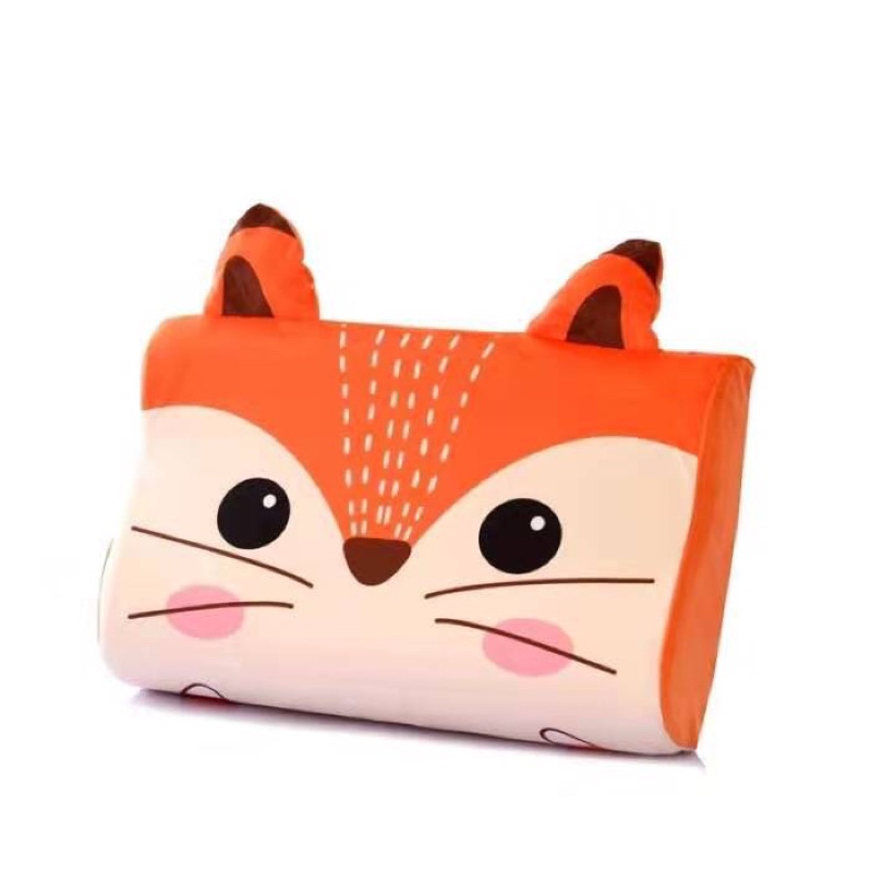Gối cao su trẻ em họa tiết đáng yêu, kích thước 30x50cm