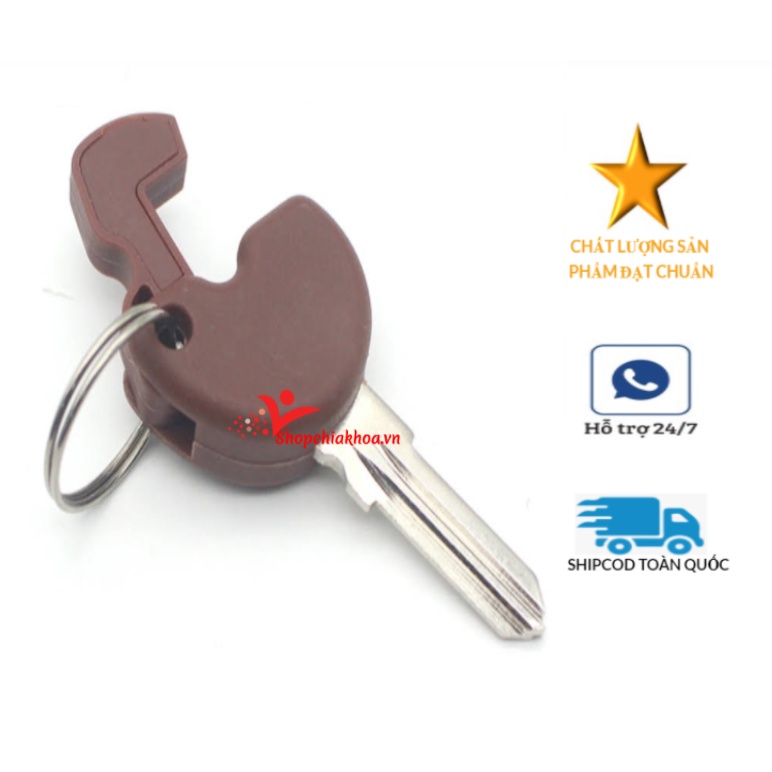 Phôi chìa khóa xe máy Piagio Vespa, Liberty, Fly đầy đủ cho các dòng