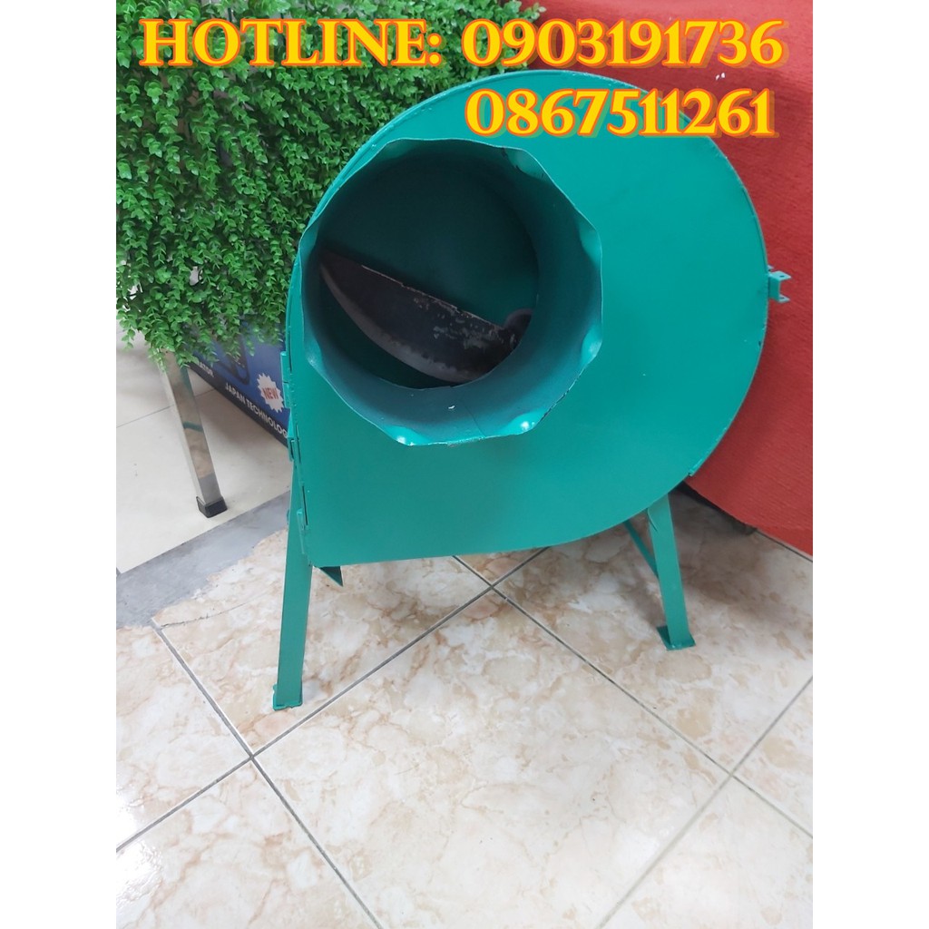 Xả gấp lô máy thái chuối siêu nhỏ cho gà vịt ăn, máy băm chuối nguyên cây 1,5kw dây đồng