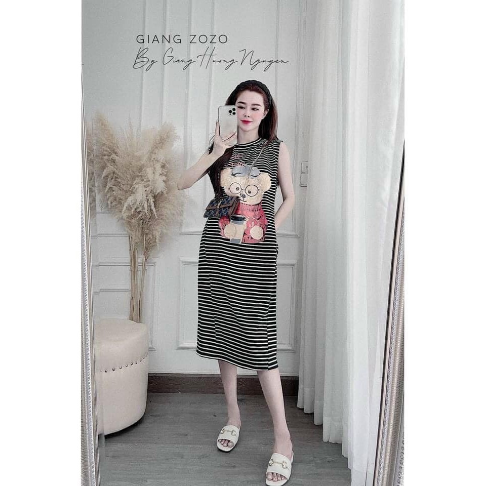 Váy suông Gấu đeo kính siêu xinh ( kèm ảnh thật, video ) | BigBuy360 - bigbuy360.vn