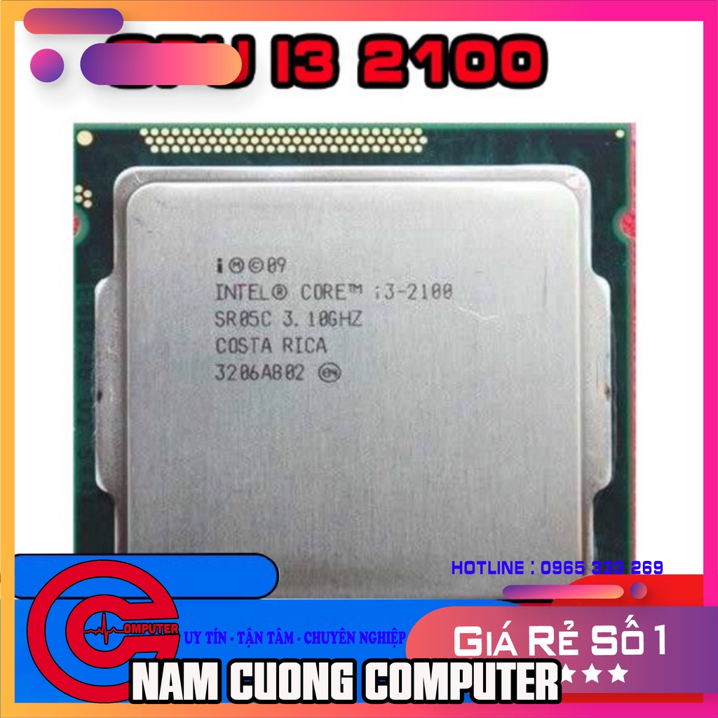 CPU Intel Core i3-2100 chip i3 2100 cũ