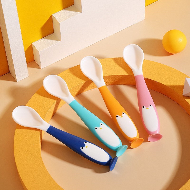 Thìa Ăn Dặm Chim Cánh Cụt Cho Bé