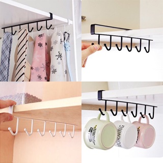 Móc treo đồ kẹp tủ bếp ĐƠN & ĐÔI