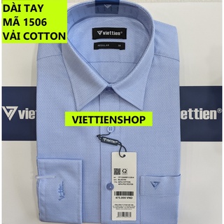 (1506 HVL) ÁO SƠ MI VIỆT TIẾN DÀI TAY HOA VĂN