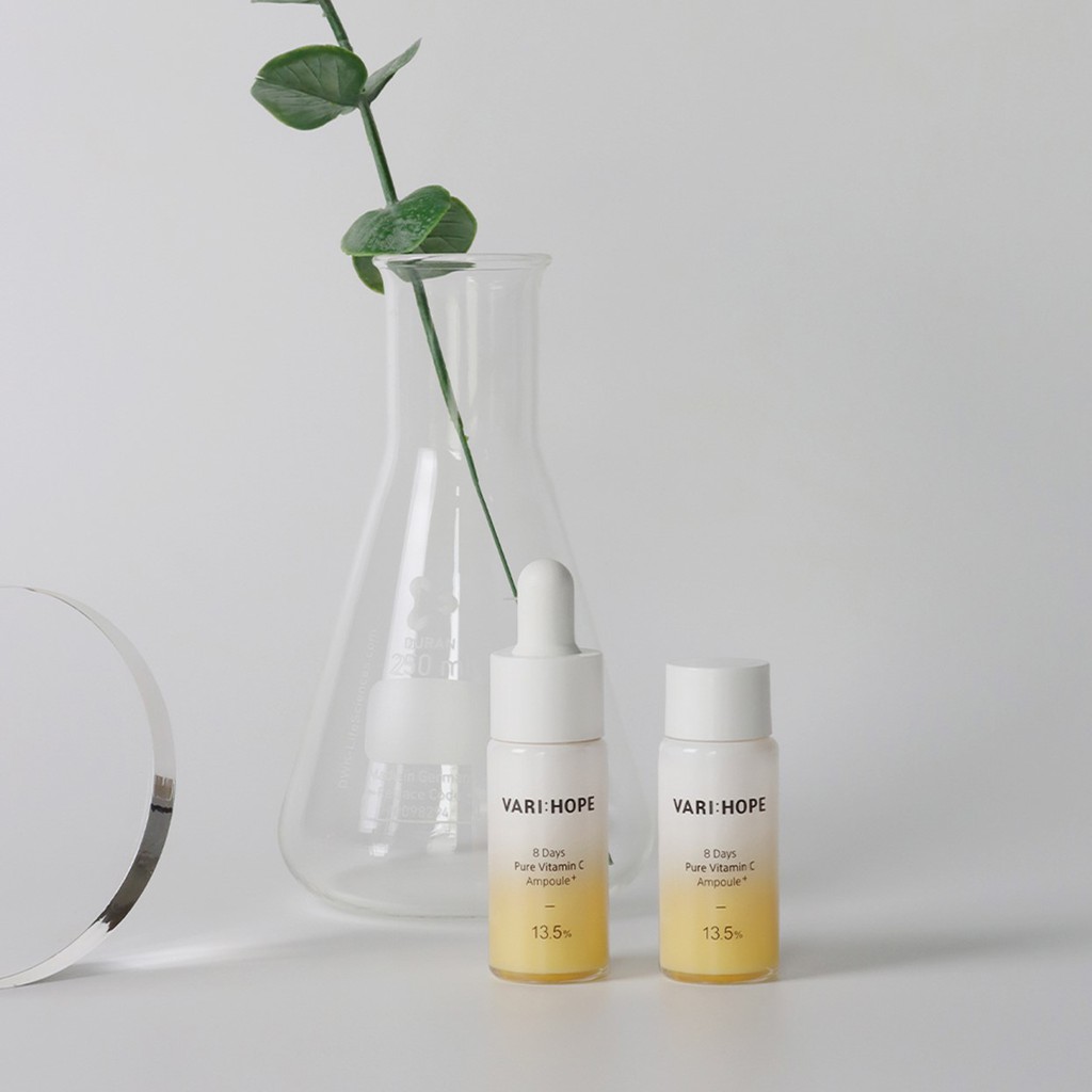 Tinh Chất Dưỡng Trắng Da Trong 8 Ngày VariHope 8 Days Pure Vitamin C Ampoule Plus 15g | BigBuy360 - bigbuy360.vn