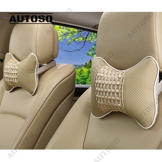 Gối tựa đầu dành cho ghế ô tô, xe hơi, xe tải BY- 098 BỘ 02 GỐI mềm mại thoáng khí - AUTOSO