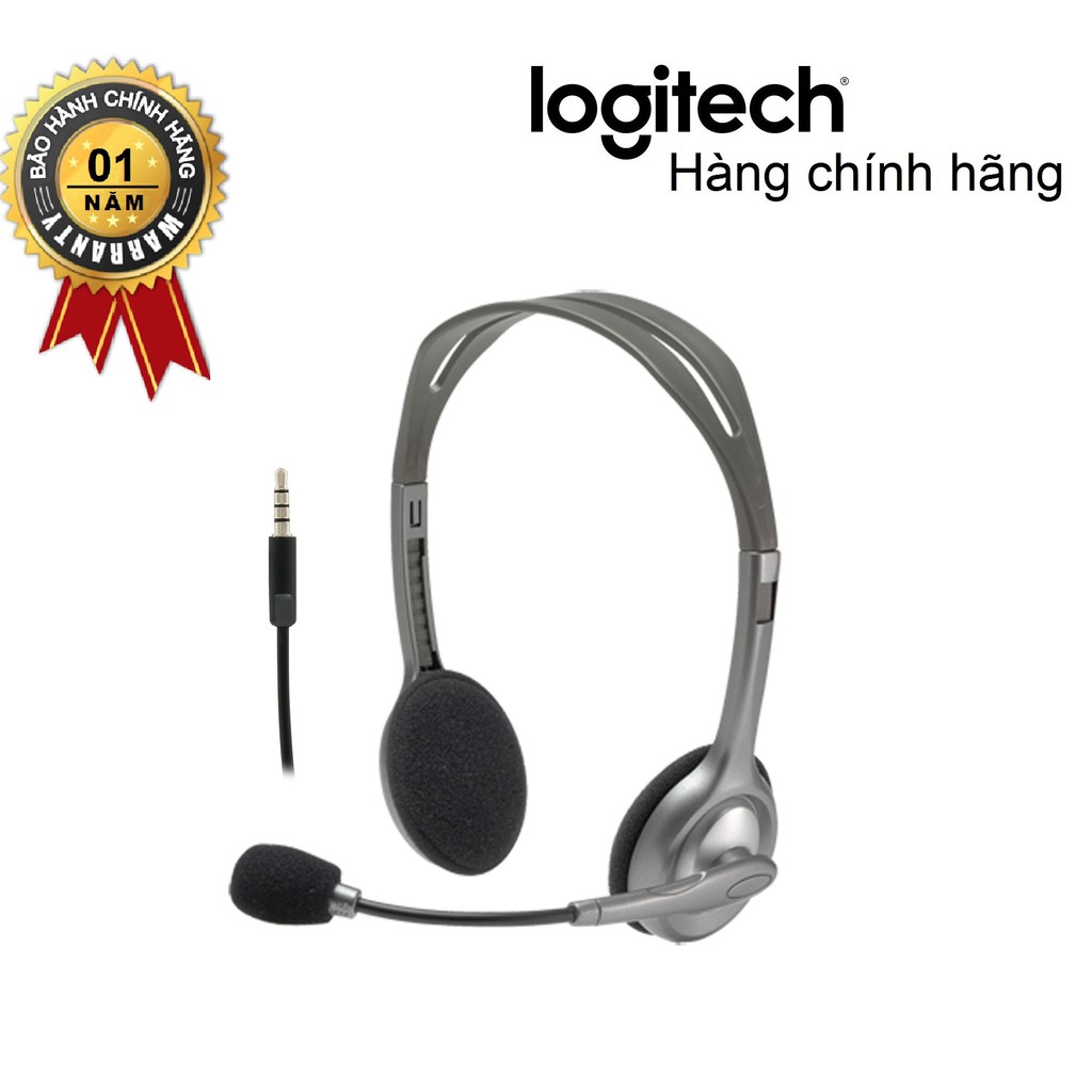 Tai nghe chụp tai Logitech H111 | BigBuy360 - bigbuy360.vn