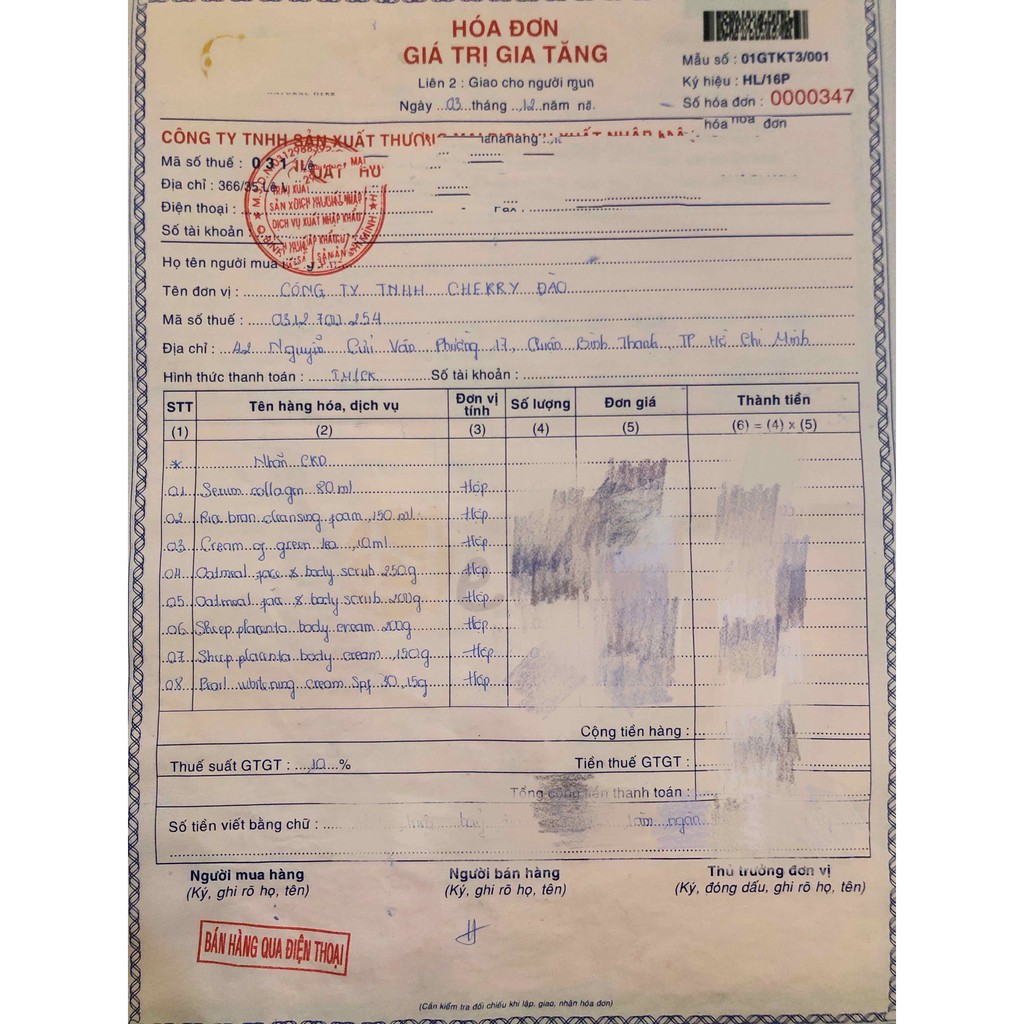 Kem Face Dưỡng Da Ngọc Trai CRD Cherry Đào Mẫu Tester 5g