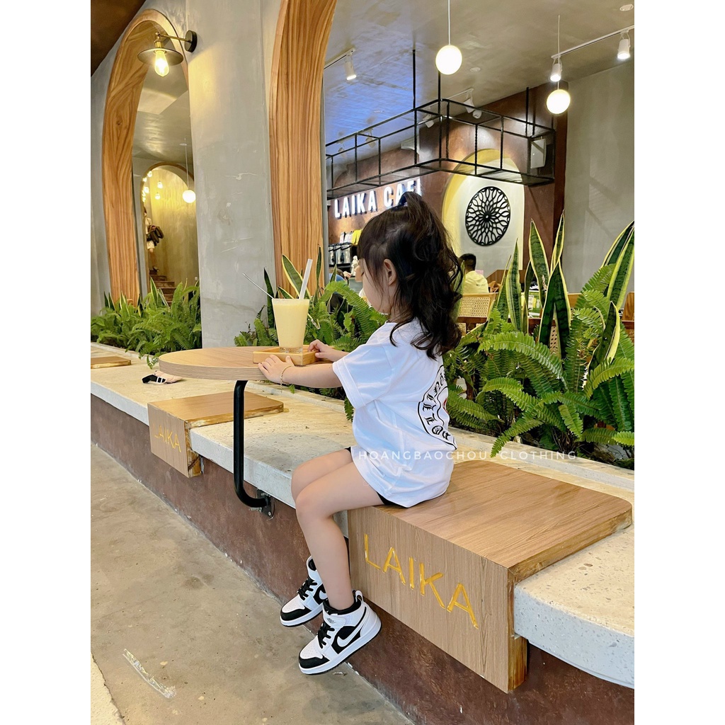 Áo thun Kiss chorme heart cho bé , áo thun cotton cho bé , Kid_genz