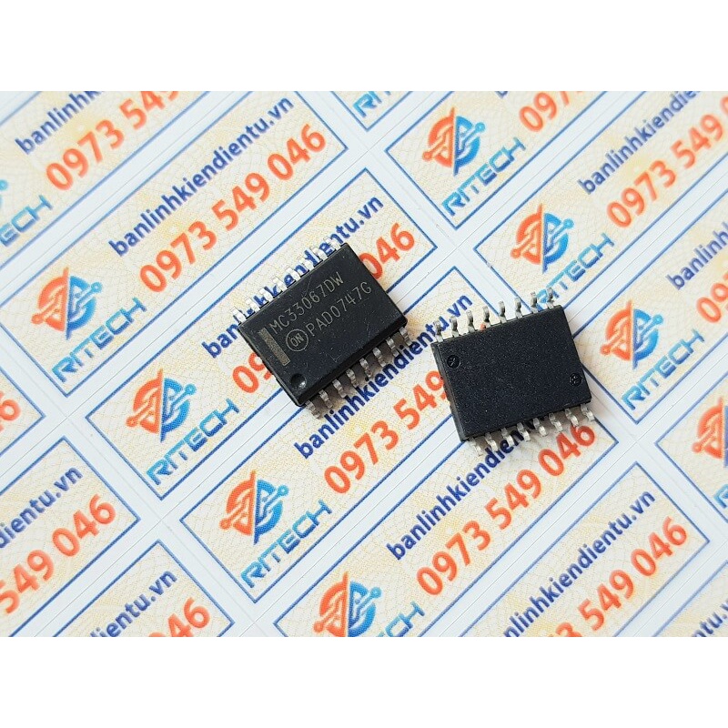 [Combo 3 chiếc] MC33067DW 33067 IC Điều Khiển Kiểu Chân SOP-16