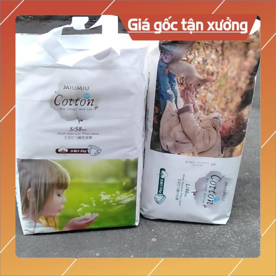 (Siêu Rẻ) Bỉm Miumiu nội địa Trung dán/quần S56/M52/L46/XXL40/XXL34 (Hàng Chính Hãng)