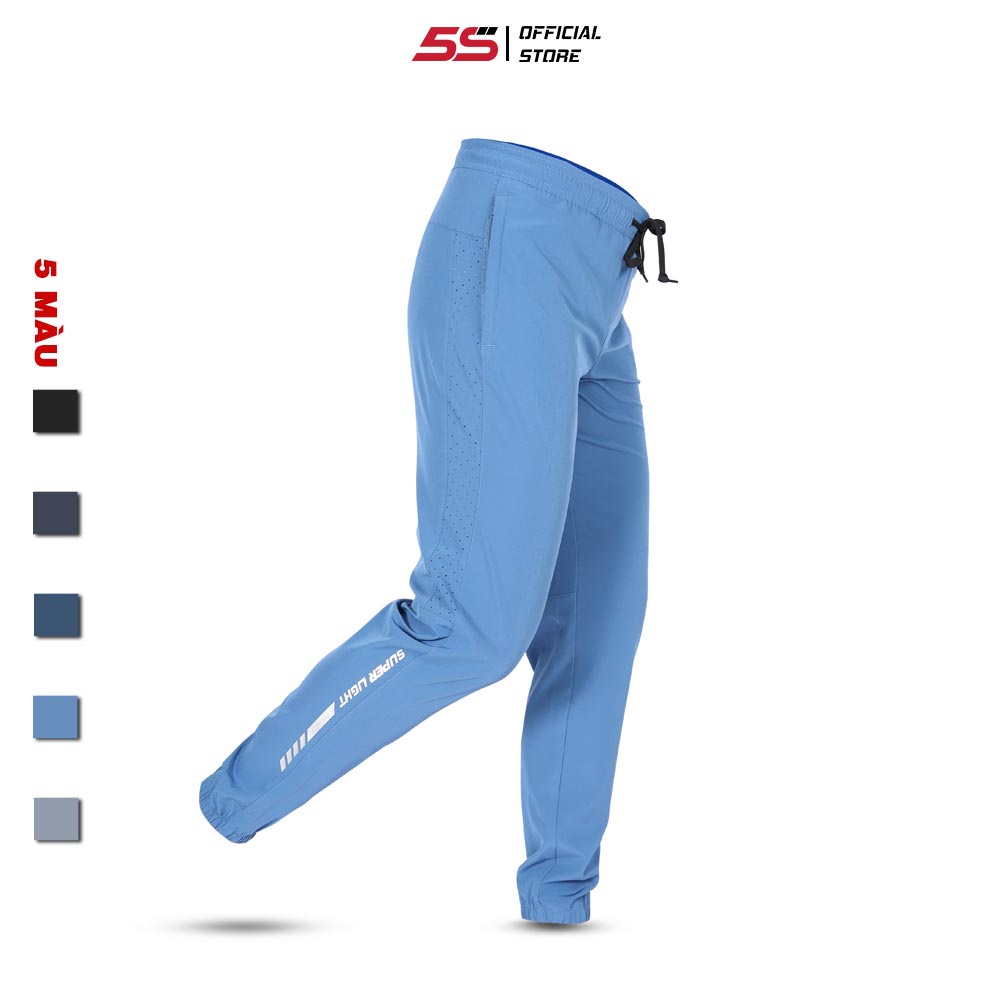 Quần Jogger Nam Vải Gió 5S (5 Màu), Lưng Chun Thoải Mái, Siêu Nhẹ, Chống Nhăn, Giữ Ấm Tốt (QGD21012)
