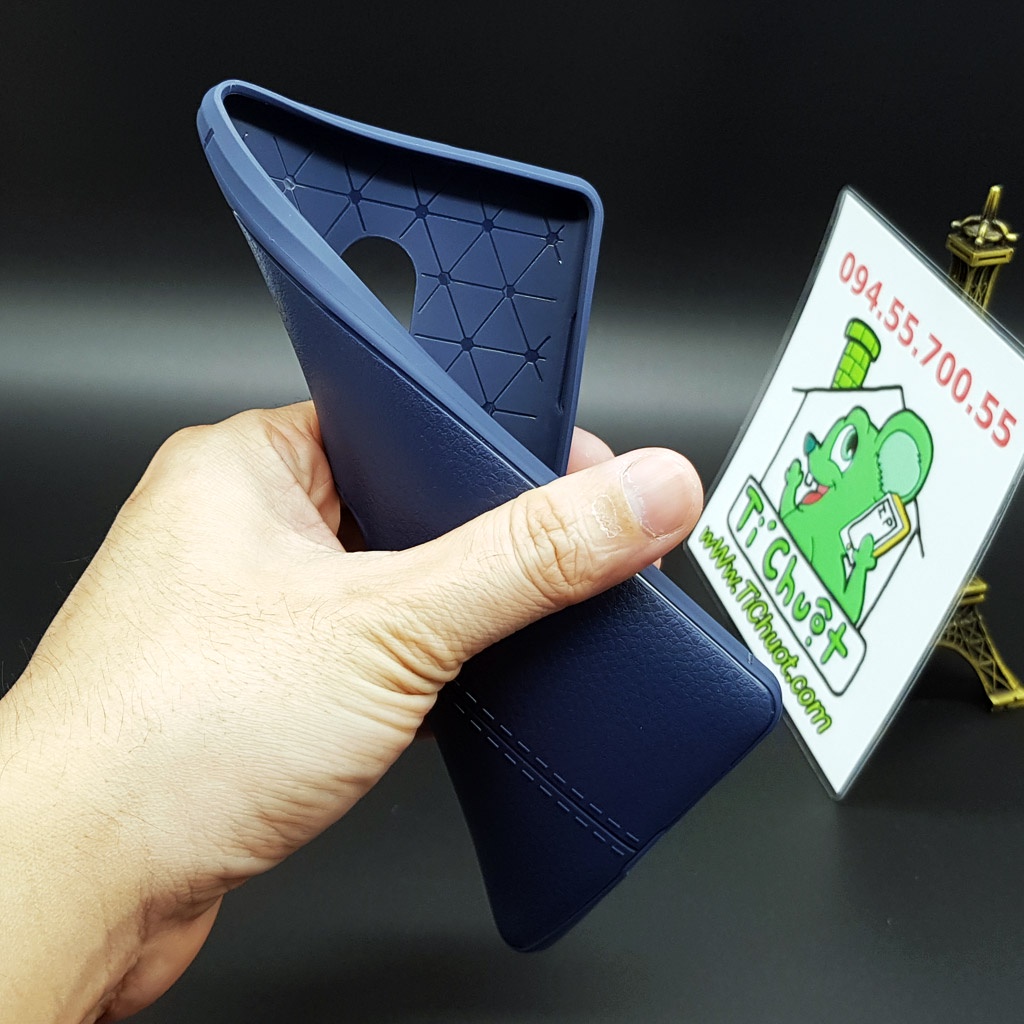 [Ảnh Thật] Ốp Lưng SONY XZ2 Premium Dẻo Vân Giả Da Chống Sốc