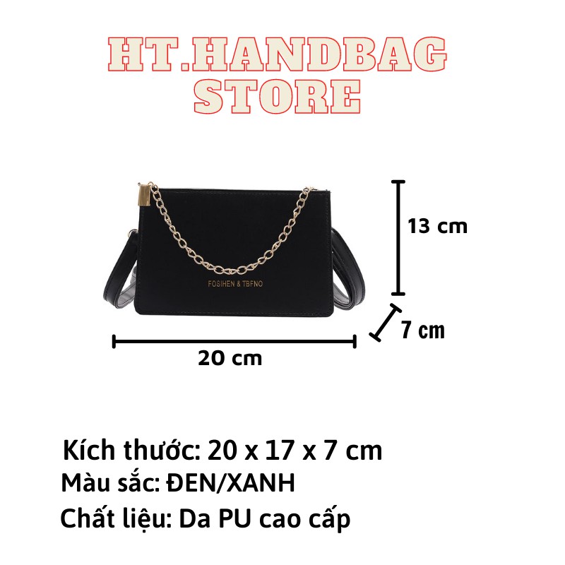 Túi đeo chéo nữ đẹp mini phong cách cá tính da mềm đi chơi cute giá rẻ HYTACO