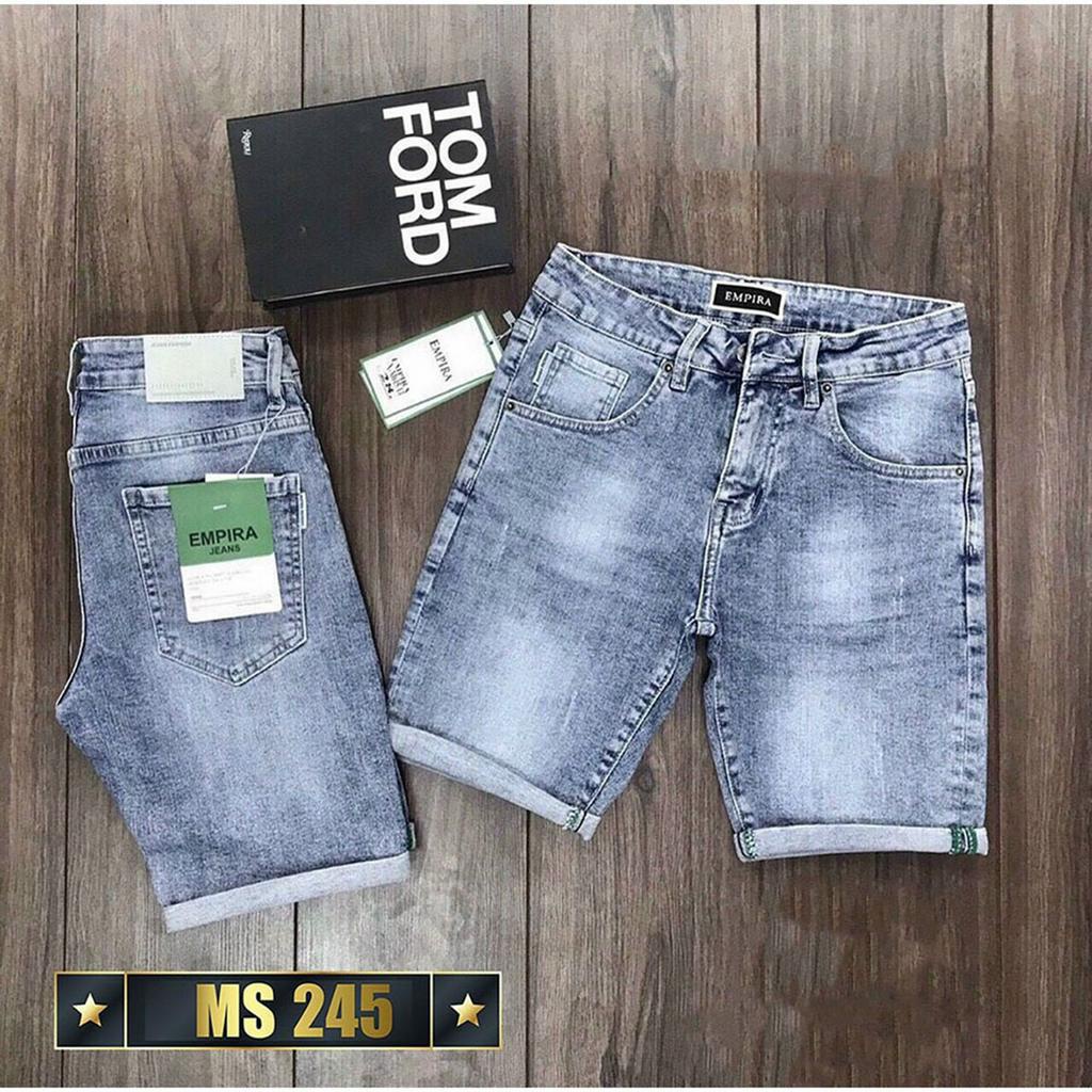 Quần short nam chất vải jean co giãn skymen Fashion TCS48