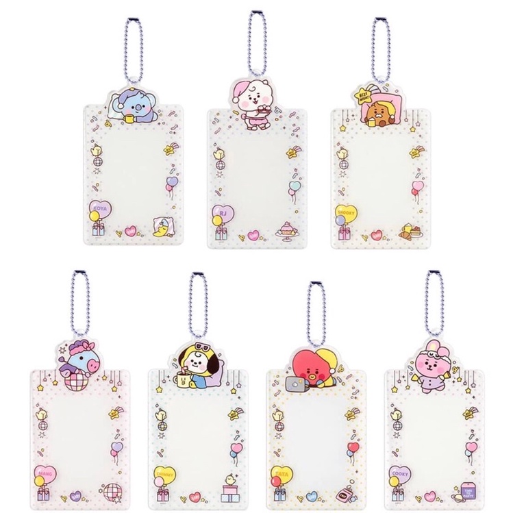 Túi đựng ảnh BT21 card holder phiên bản mới
