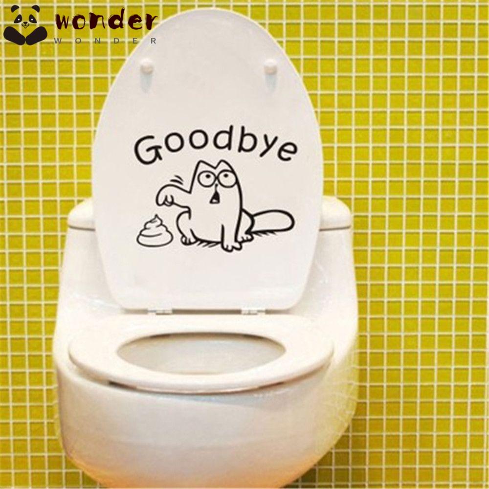 Sticker Dán Bồn Toilet Kiểu Dáng Hoạt Hình Dễ Thương