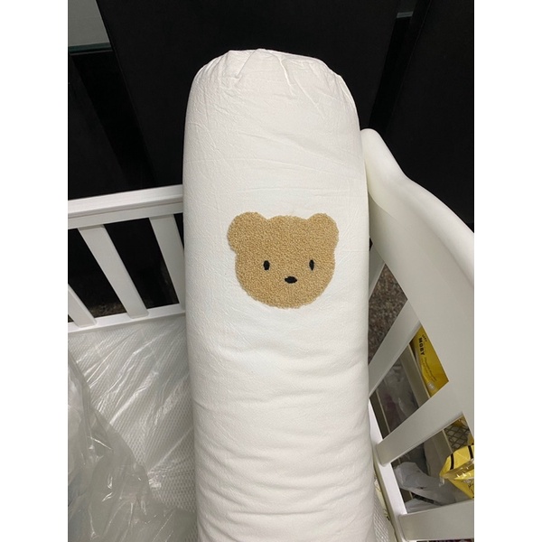 GỐI ÔM GẤU TEDDY - size 20x80 - Cotton linen