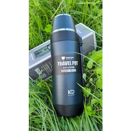 BÌNH GIỮ NHIỆT TRAVEL POT👉 INOX 304 CAO CẤP 👍GIỮ NHIỆT SIÊU BỀN 24H