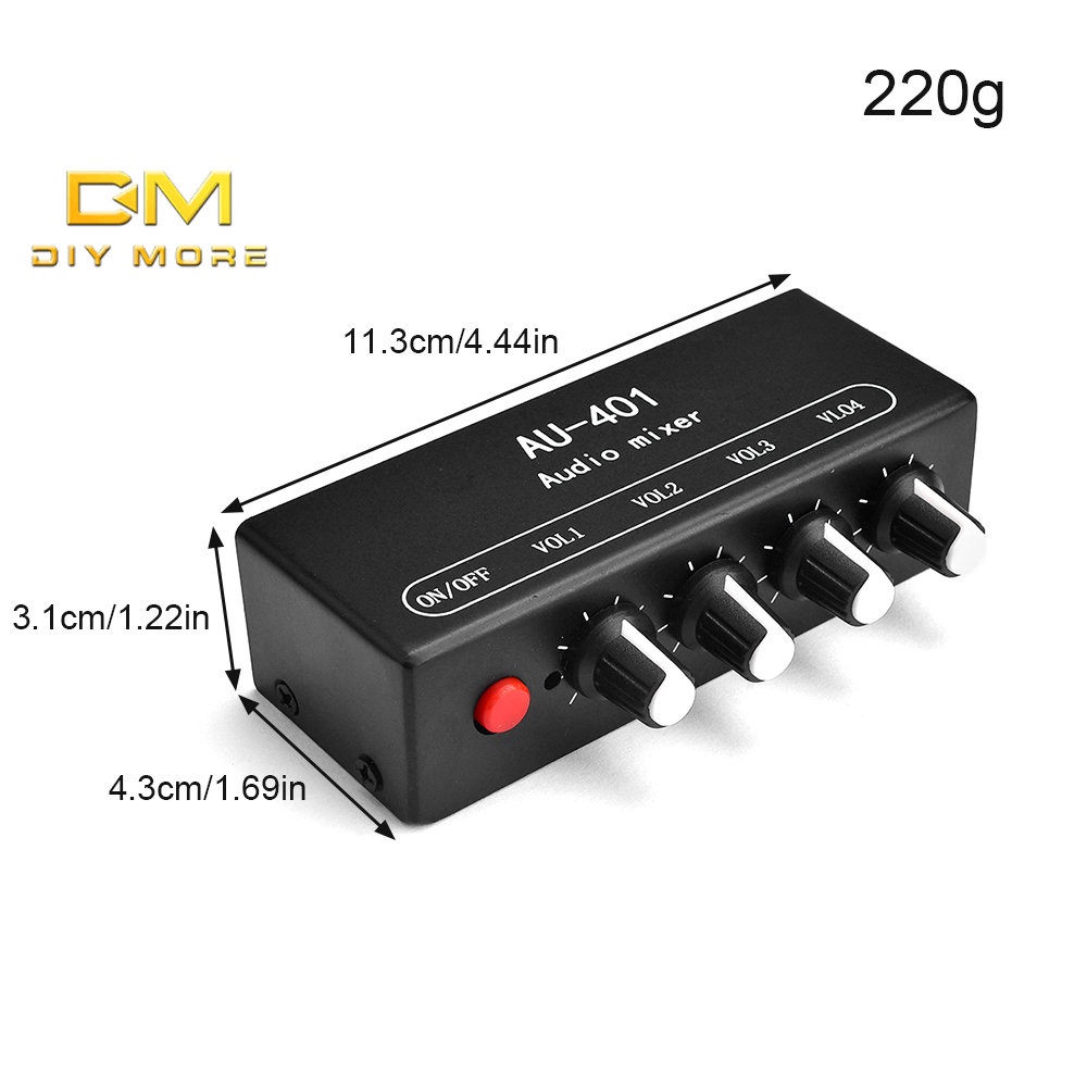DIYMORE Bảng Mạch Kết Nối Âm Thanh AU-401 DC5-12V