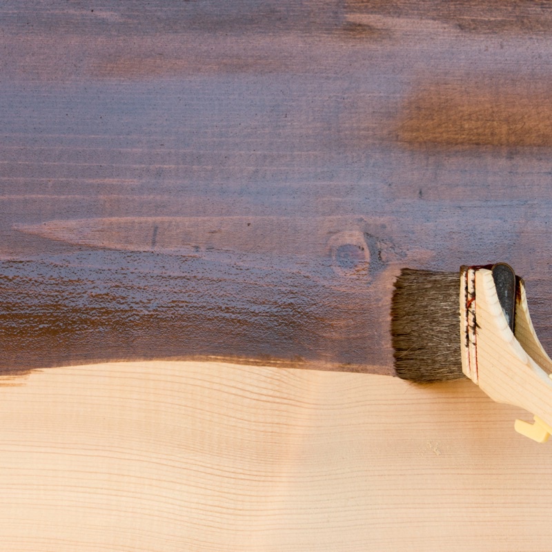 Nước sơn lên màu gỗ gốc nước màu Walnut, màu lau Walnut giúp gỗ lên màu tự nhiên, thấy vân gỗ, nhanh khô, dễ thi công