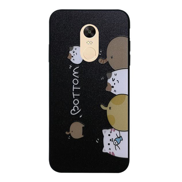 Ốp điện thoại silicon dẻo cho Xiaomi Redmi Note 4A 5 6 7 6A 5A 3 3S 4 4X Prime Plus Pro